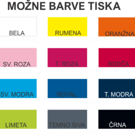 Zimska kapa s potiskom po želji