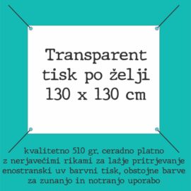 Transparent za rojstni dan, obletnico…