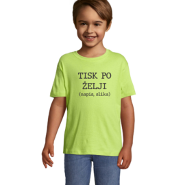 Otroška majica s tiskom po želji
