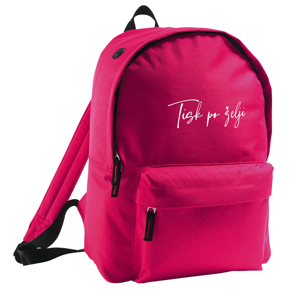 Nahrbtnik s tiskom roza