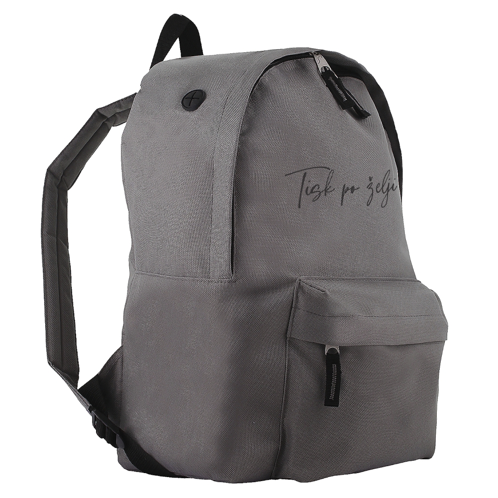 Nahrbtnik s tiskom siv